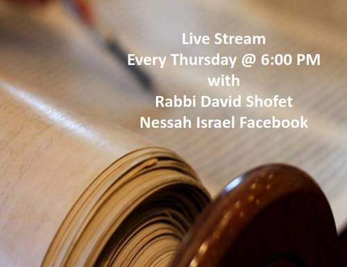 		                                		                                    <a href="https://www.facebook.com/nessahisrael/"
		                                    	target="">
		                                		                                <span class="slider_title">
		                                    Live Stream Every Thursday with Rabbi David Shofet		                                </span>
		                                		                                </a>
		                                		                                
		                                		                            		                            		                            